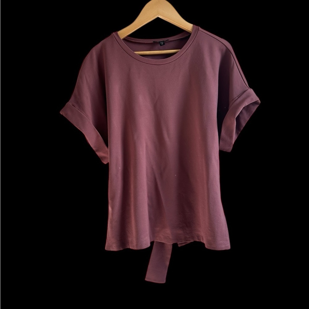 Express Short Sleeve Brown Tee